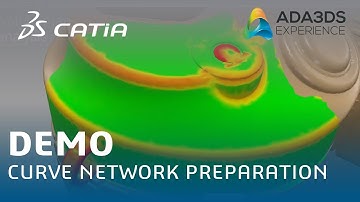 3DEXPERIENCE CATIA | Curve Network Preparation