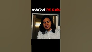 Oliver woke up as Barry🤨 | #shorts #theflash #funny
