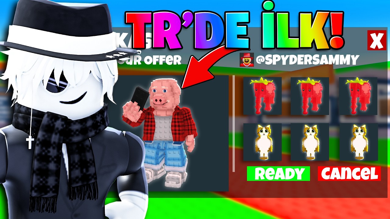 TR'DE İLK OG JOHN PORK'U TAKASLADIM! - Steal a Brainrot