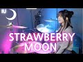 Iu   strawberry moon drum  cover by subin iu strawberrymoon