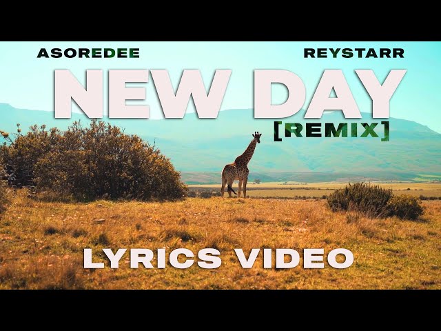 Asoredee - New Day (Remix) Ft. Reystarr [Lyrics Video] class=