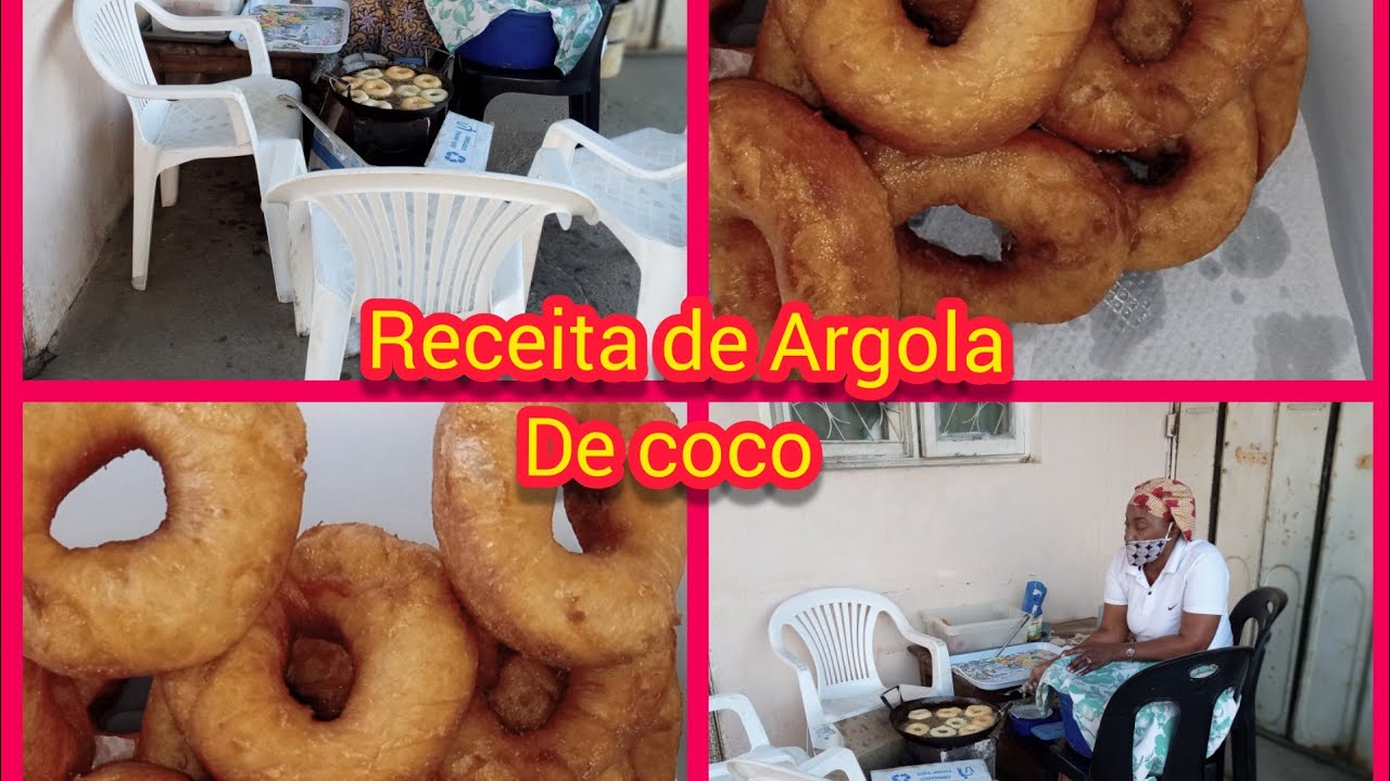 RECEITA DE ARGOLAS DE COCO