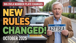 5 Essential Facts About Upcoming DVLA Number Plate Changes for UK Drivers