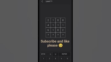 Math | Riddle and puzzle game. Level - 11. #mobilegame #gaming #gamer #math #riddle #puzzle