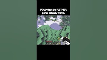 POV when the AETHER portal actually works