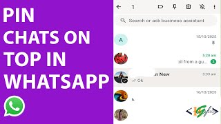 Как закрепить чат в WhatsApp | Важные чаты