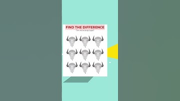 Find the difference #22 #brain #easy #test