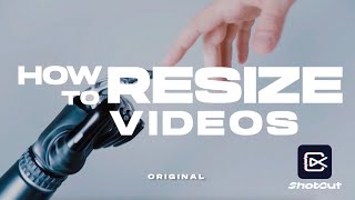 Zoom and Resize Videos - ShotCut Free Android Video Editor screenshot 3