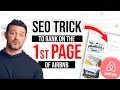Rank on the 1st Page of Airbnb and Stay There With An SEO Trick