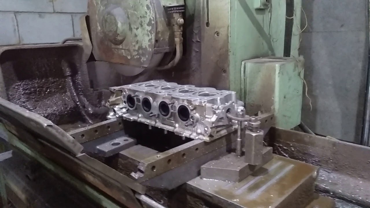 Шлифовка головы двигателя