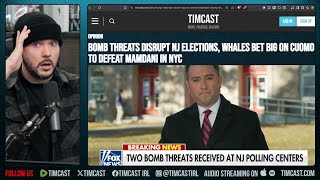BOMB THREATS In NJ Election, Mamdani PREDICTED TO LOSE To Cuomo BY Whales Making HUGE Bet | Tim Pool