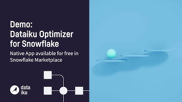 Demo: Dataiku Optimizer for Snowflake
