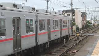 山陽3050系3068F普通姫路行き　中八木駅発車