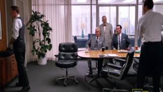 Mad Men - Lane Pryce Fights Pete Campbell