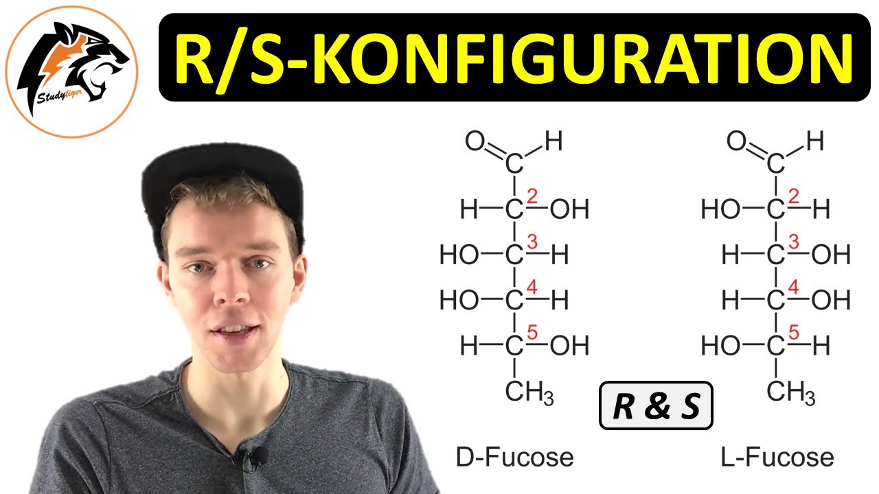 R/S-Konfiguration von Fischer-Projektion bestimmen | (Chemie) - YouTube