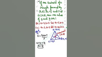 Ch 7 Coordinate geometry class 10 CBSE/ Centroid of triangle and median based/ Pyqs series maths 10