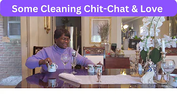 Some Cleaning Some Chit Chat Some Love   Clean with me formal dining room table