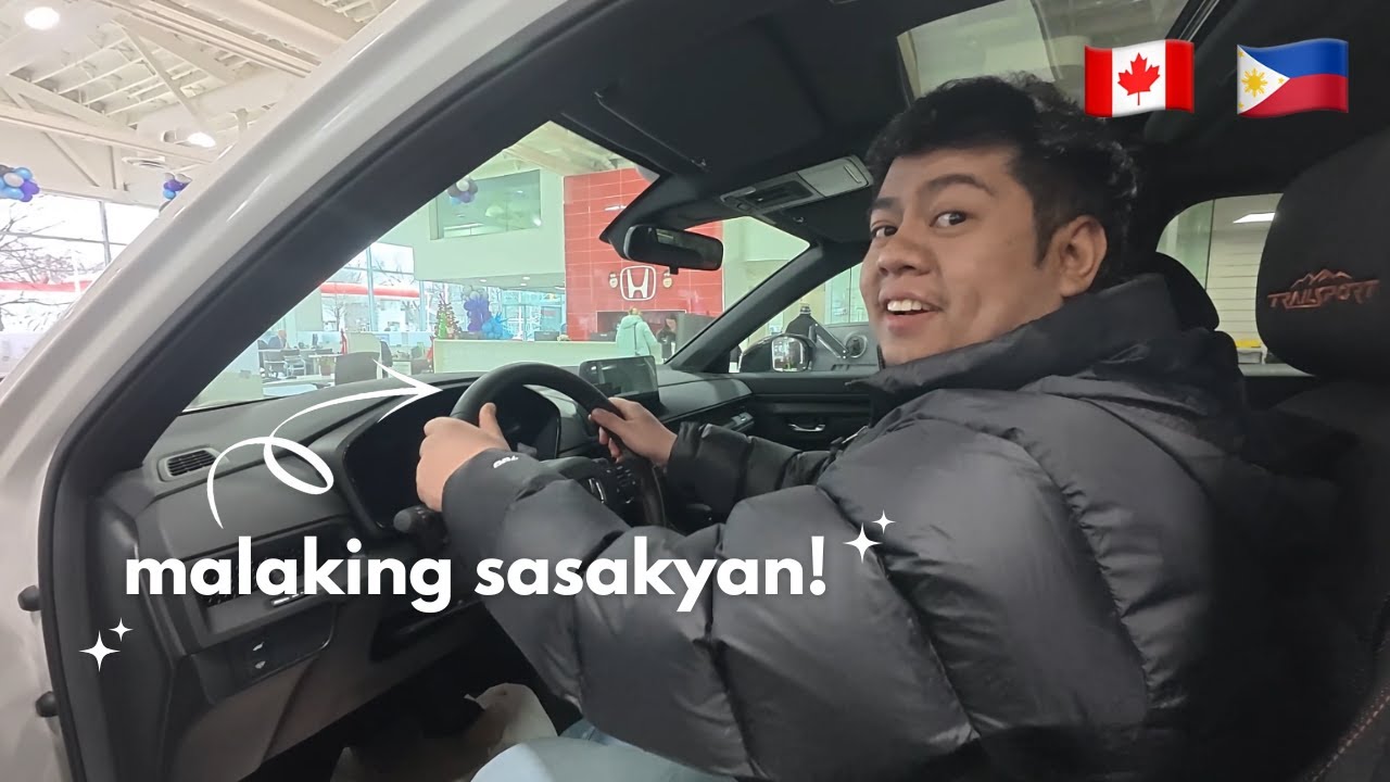 BISITA SA HONDA + LAST XMAS SHOPPING | PINOY INTERNATIONAL STUDENT IN CANADA