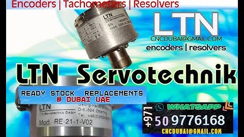 LTN resolver Defective Low Amplitude Erratic Encoder signals? Accuracy errror? 📞ServoRepair.ae Dubai