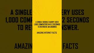 Amazing Internet Facts Did you Know