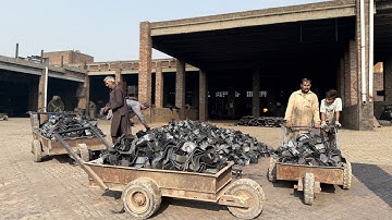 Amazing process of Making Rotavator Blade | Factory Mass production