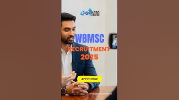 WBMSC Sub Assistant Engineer 2025 Notification Out | WBMSC Sub Assistant Engineer New Vacancy