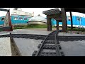 Sleep in a Train - 360 outdoor - Lego Train TRIXBRIX Layout at Controversy Inn