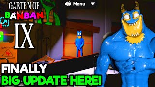 Garten Of Banban 9 Rp X - Finally The Big Update Is Here New Map And New Secret Room