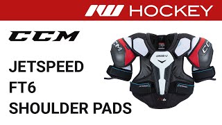 CCM JetSpeed FT6 Shoulder Pad Review