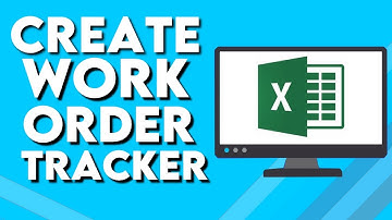 How To Create Work Order Tracker on Microsoft Excel