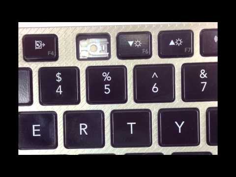 Replace Keyboard Key Toshiba L800 C800  Fix Laptop Installation Repair