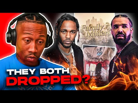 Drake (Family Matters Kendrick Diss) & Kendrick Lamar (Meet the Grahams) Drake Diss Live REACTION!