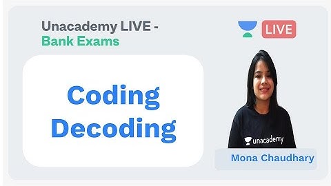 IBPS Clerk | Reasoning | Coding-Decoding | Mona Choudhary
