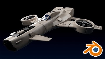 Creating a Spaceship in Blender | Tutorial