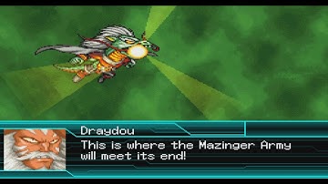 (ENG)Super Robot Wars W - Reptile General Draydou Attacks | スパロボW - 妖爬虫将軍ドレイドウ 全武装