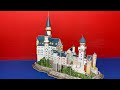 DIY Craft Instruction 3D Puzzle Cubicfun Neuschwanstein Castle with LED