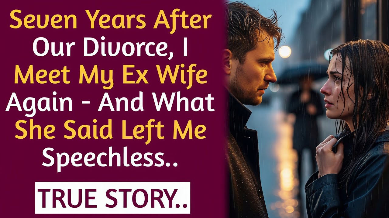Seven Years After Our Divorce, I Met My Ex Wife Again - And What She Said Left Me Speechless!