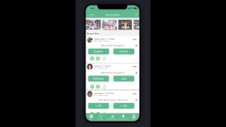 Rainmaker: a social sports betting app - Design Demo screenshot 2