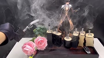 Portable Fog Machine,Handheld Smoke Machine with Remote Control for Photography, Parties, Halloween