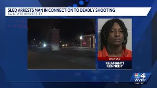 18-year-old charged in connection with shooting at SC State that left 2 dead, 1 injured