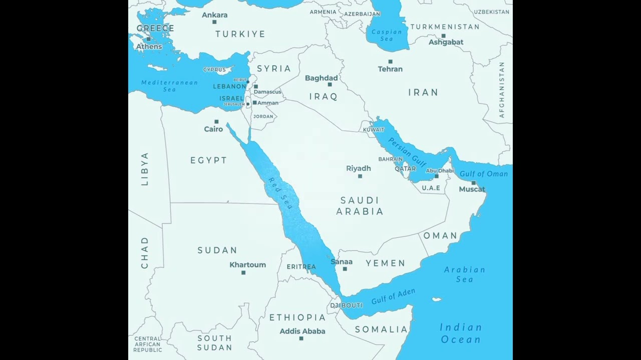Middle East countries - YouTube