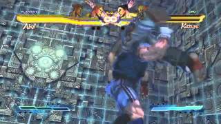 Guile's Super Art and Cross Assault in Street Fighter X Tekken screenshot 4