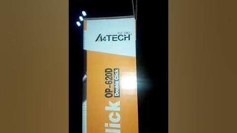 (UNBOXING) A4Tech OP620D Double click