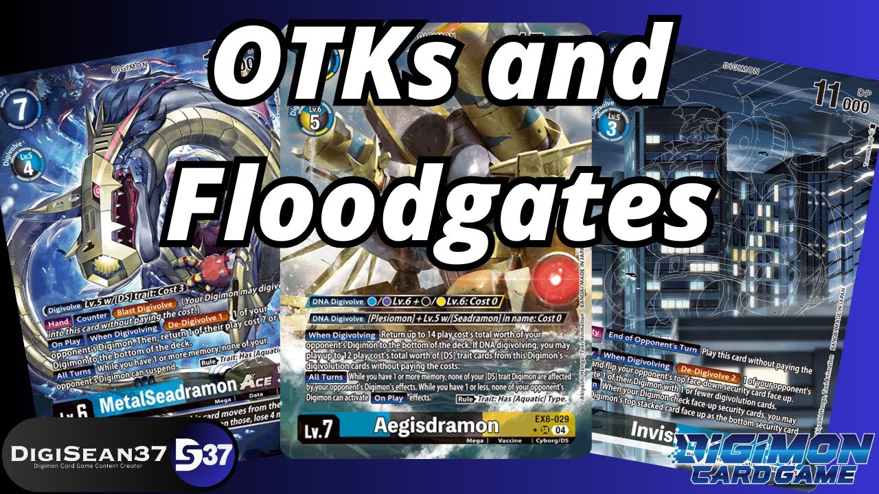 Aegisdramon Fish Deck Profile | Digimon Card Game | BT22 Cyber Eden