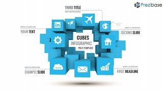 Cubes Infographic - Prezi Template