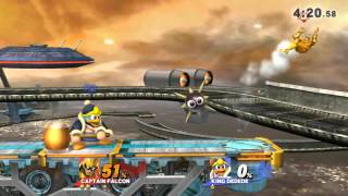 Famous Knee to Offstage Falcon Punch Wealth