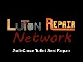 Soft-close toilet seat repair