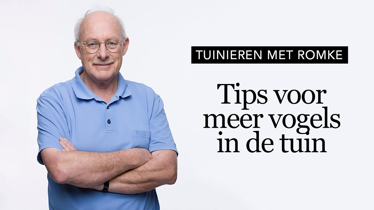 Tuinieren met Romke - Tips voor meer vogels in de tuin