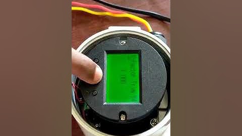 VSAN Vortex flow meter settings