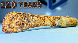 120 Years In Underground? Very Old Rusty Pocket knife Restoration
